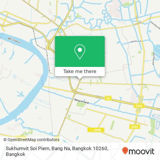 Sukhumvit Soi Piem, Bang Na, Bangkok 10260 map