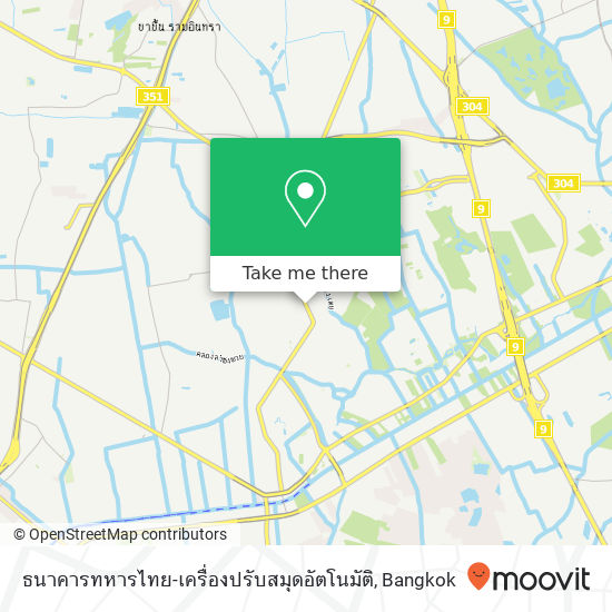 ธนาคารทหารไทย-เครื่องปรับสมุดอัตโนมัติ map