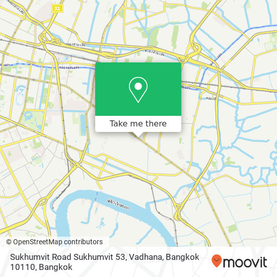 Sukhumvit Road Sukhumvit 53, Vadhana, Bangkok 10110 map