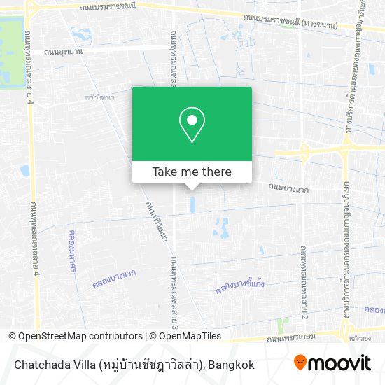 Chatchada Villa (หมู่บ้านชัชฎาวิลล่า) map