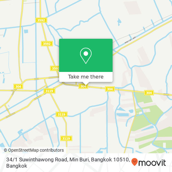 34 / 1 Suwinthawong Road, Min Buri, Bangkok 10510 map