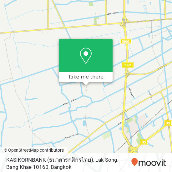 KASIKORNBANK (ธนาคารกสิกรไทย), Lak Song, Bang Khae 10160 map