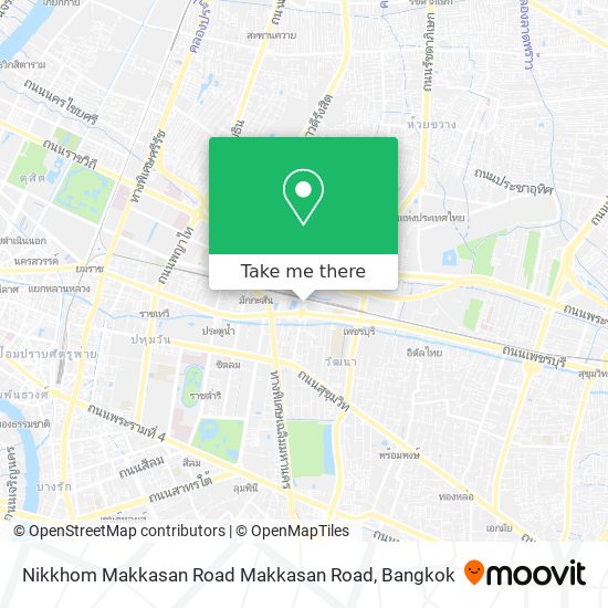 Nikkhom Makkasan Road Makkasan Road map