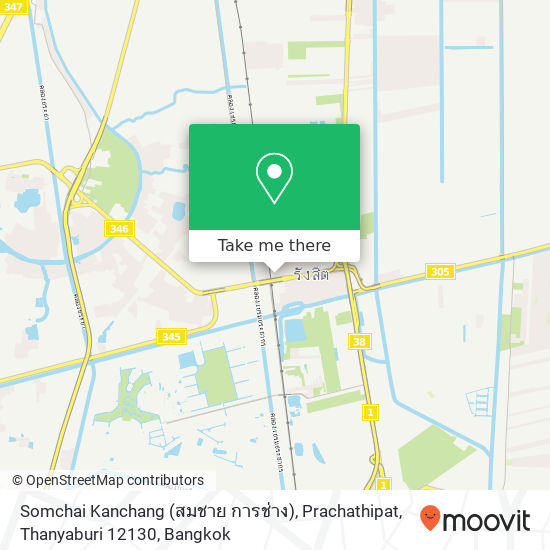 Somchai Kanchang (สมชาย การช่าง), Prachathipat, Thanyaburi 12130 map