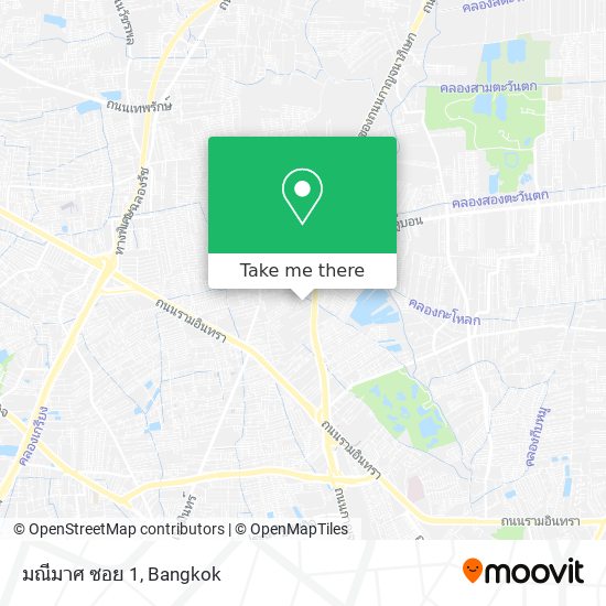 มณีมาศ ซอย 1 map