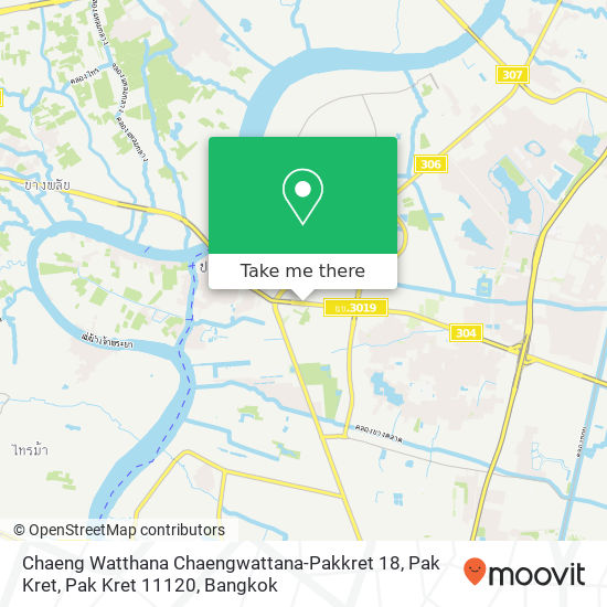 Chaeng Watthana Chaengwattana-Pakkret 18, Pak Kret, Pak Kret 11120 map