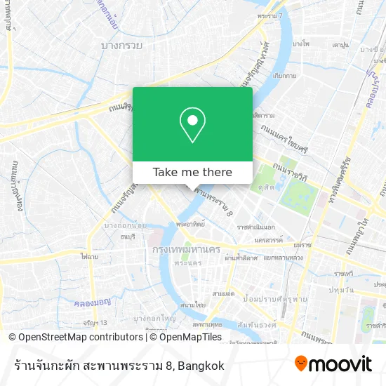 ร้านจันกะผัก สะพานพระราม 8 map
