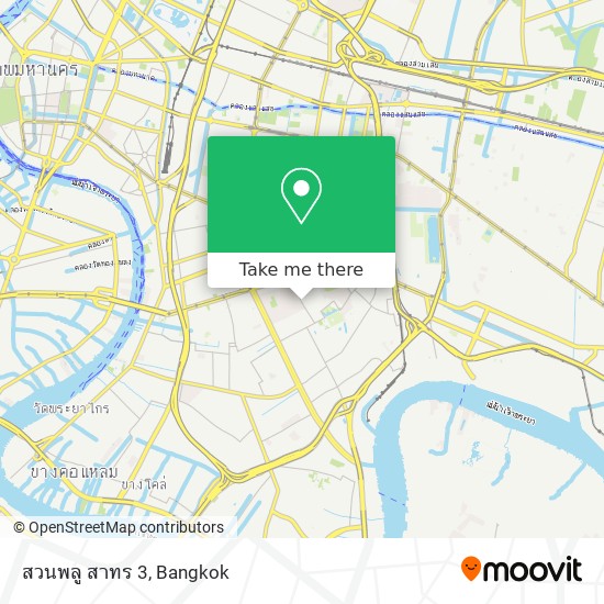 สวนพลู สาทร 3 map