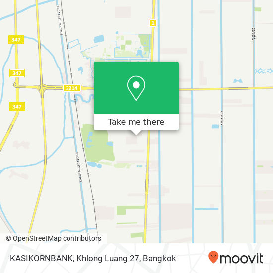 KASIKORNBANK, Khlong Luang 27 map