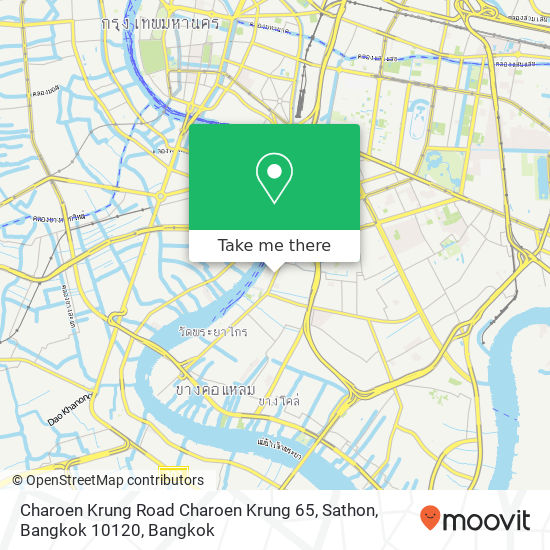 Charoen Krung Road Charoen Krung 65, Sathon, Bangkok 10120 map