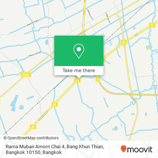 Rama Muban Amorn Chai 4, Bang Khun Thian, Bangkok 10150 map