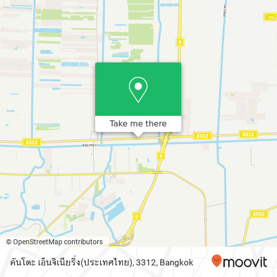 คันโตะ เอ็นจิเนียริ่ง(ประเทศไทย), 3312 map