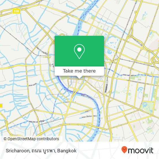 Sricharoon, ถนน บูรพา map