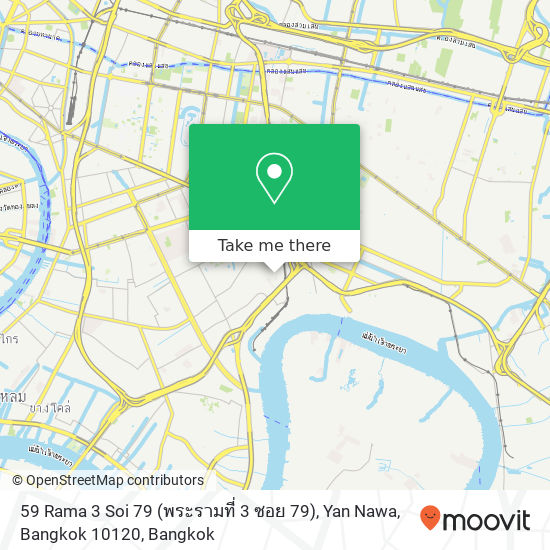 59 Rama 3 Soi 79 (พระรามที่ 3 ซอย 79), Yan Nawa, Bangkok 10120 map
