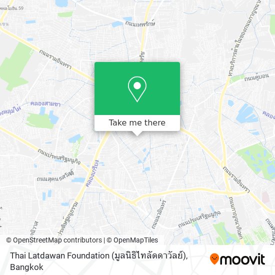 Thai Latdawan Foundation (มูลนิธิไทลัดดาวัลย์) map