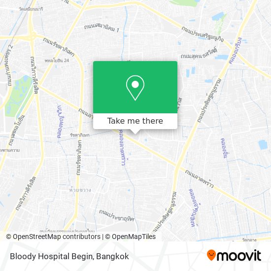 Bloody Hospital Begin map