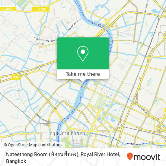 Nateethong Room (ห้องนทีทอง), Royal River Hotel map