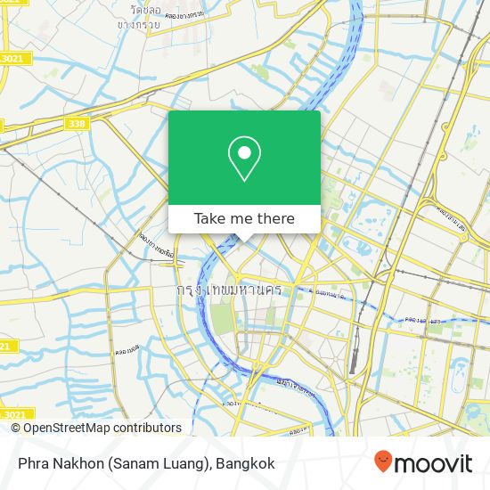 Phra Nakhon (Sanam Luang) map