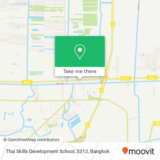 Thai Skills Development School, 3312 map