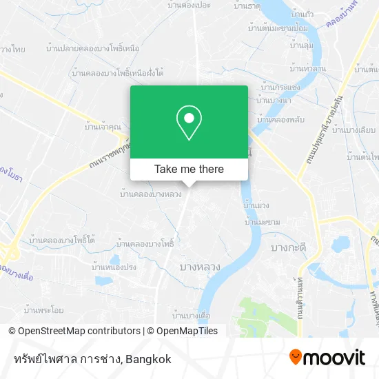 ทรัพย์ไพศาล การช่าง map