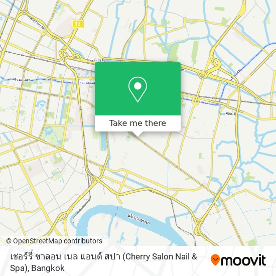 เชอร์รี่ ซาลอน เนล แอนด์ สปา (Cherry Salon Nail & Spa) map