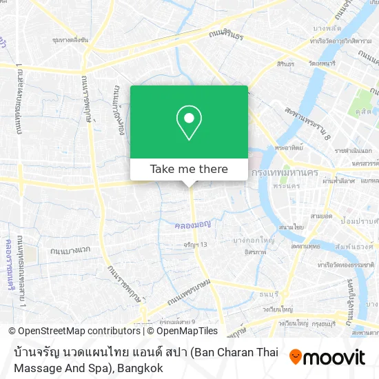 บ้านจรัญ นวดแผนไทย แอนด์ สปา (Ban Charan Thai Massage And Spa) map