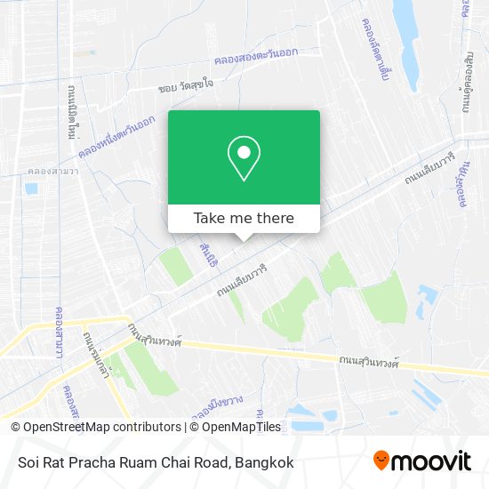 Soi Rat Pracha Ruam Chai Road map