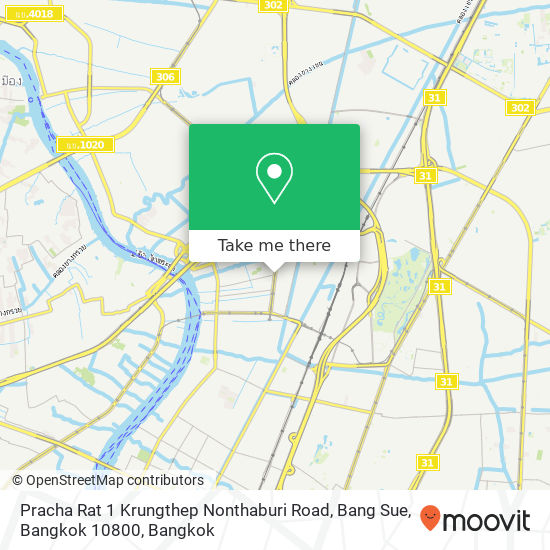 Pracha Rat 1 Krungthep Nonthaburi Road, Bang Sue, Bangkok 10800 map
