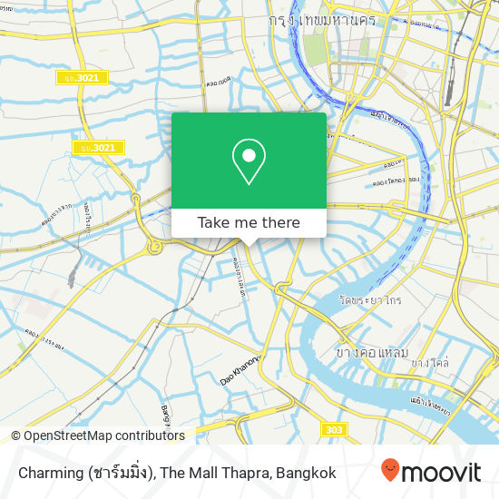 Charming (ชาร์มมิ่ง), The Mall Thapra map