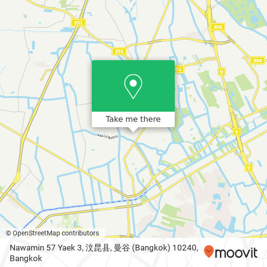 Nawamin 57 Yaek 3, 汶昆县, 曼谷 (Bangkok) 10240 map