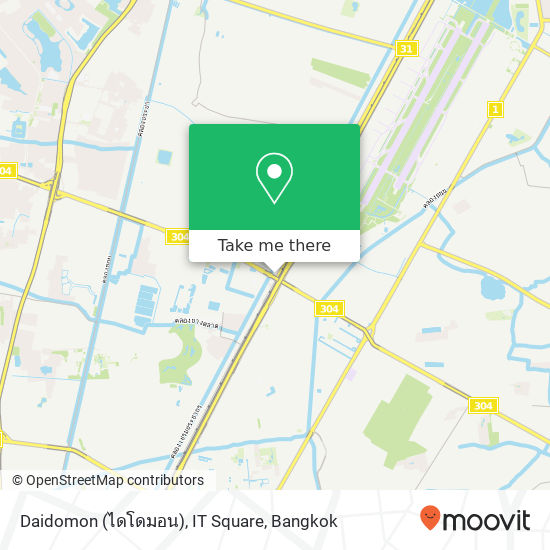 Daidomon (ไดโดมอน), IT Square map