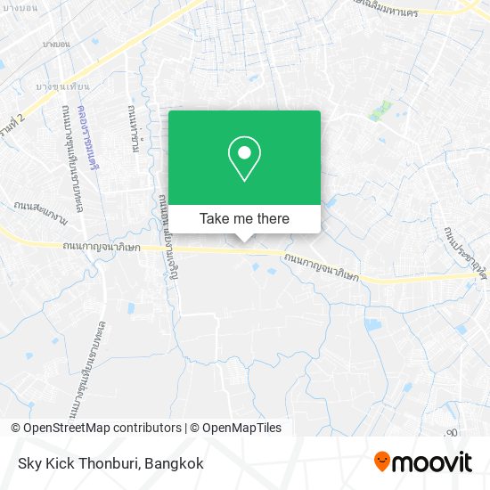 Sky Kick Thonburi map