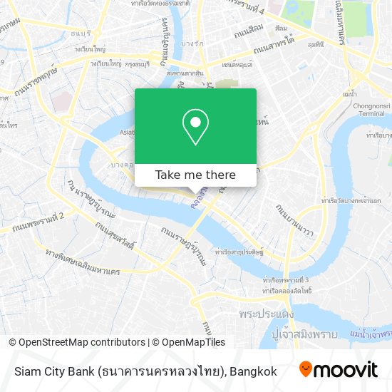 Siam City Bank (ธนาคารนครหลวงไทย) map