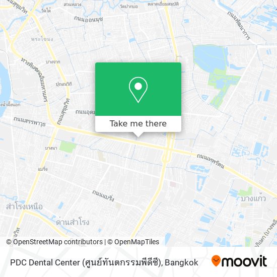 PDC Dental Center (ศูนย์ทันตกรรมพีดีซี) map