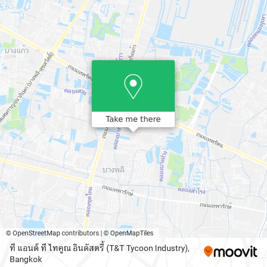 ที แอนด์ ที ไทคูณ อินดัสตรี้ (T&T Tycoon Industry) map