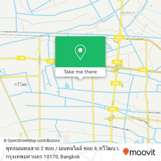 พุทธมณฑลสาย 2 ซอย / มณฑลวิลล์ ซอย 4, ทวีวัฒนา, กรุงเทพมหานคร 10170 map