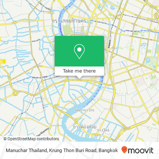 Manuchar Thailand, Krung Thon Buri Road map