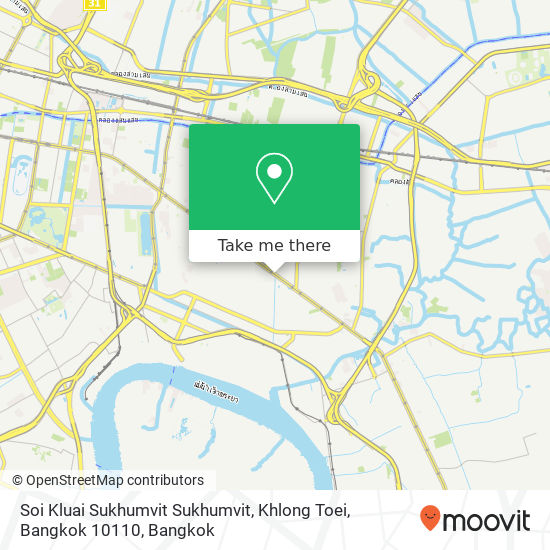 Soi Kluai Sukhumvit Sukhumvit, Khlong Toei, Bangkok 10110 map