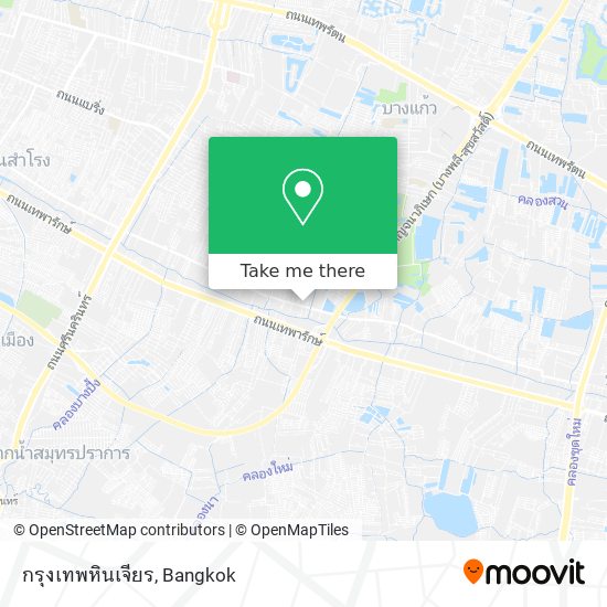 กรุงเทพหินเจียร map