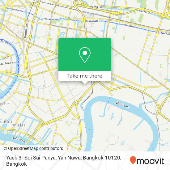 Yaek 3- Soi Sai Panya, Yan Nawa, Bangkok 10120 map