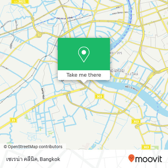 เซเรน่า คลีนิค map