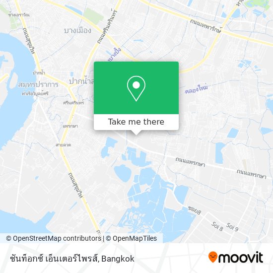 ซันท็อกซ์ เอ็นเตอร์ไพรส์ map