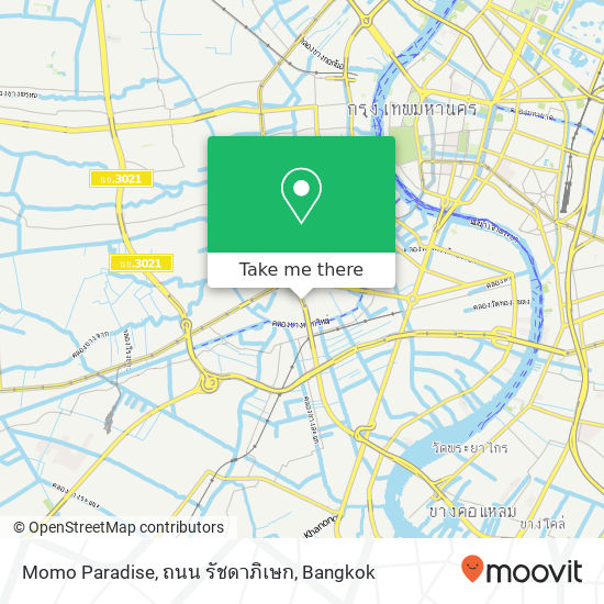 Momo Paradise, ถนน รัชดาภิเษก map