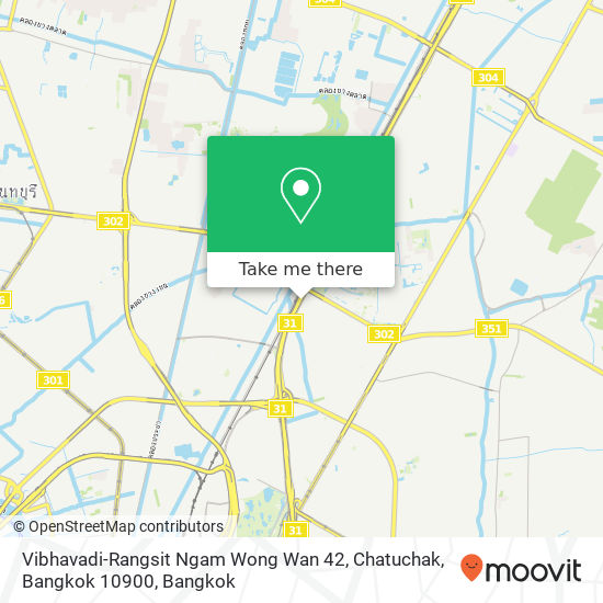 Vibhavadi-Rangsit Ngam Wong Wan 42, Chatuchak, Bangkok 10900 map