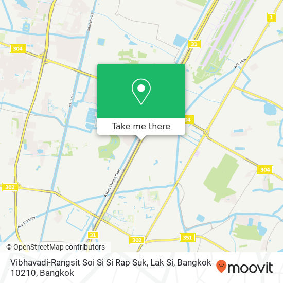 Vibhavadi-Rangsit Soi Si Si Rap Suk, Lak Si, Bangkok 10210 map