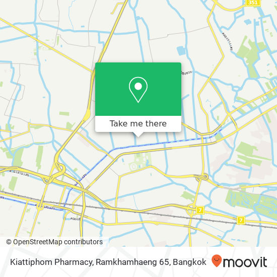 Kiattiphom Pharmacy, Ramkhamhaeng 65 map