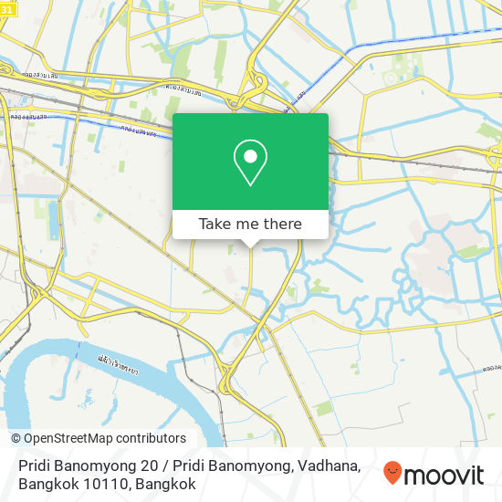 Pridi Banomyong 20 / Pridi Banomyong, Vadhana, Bangkok 10110 map