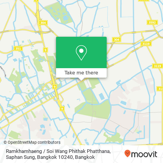 Ramkhamhaeng / Soi Wang Phithak Phatthana, Saphan Sung, Bangkok 10240 map