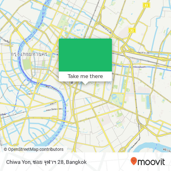 Chiwa Yon, ซอย จุฬาฯ 28 map