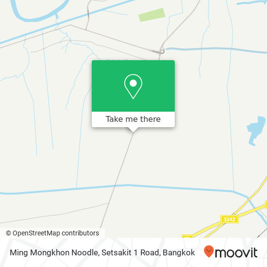 Ming Mongkhon Noodle, Setsakit 1 Road map